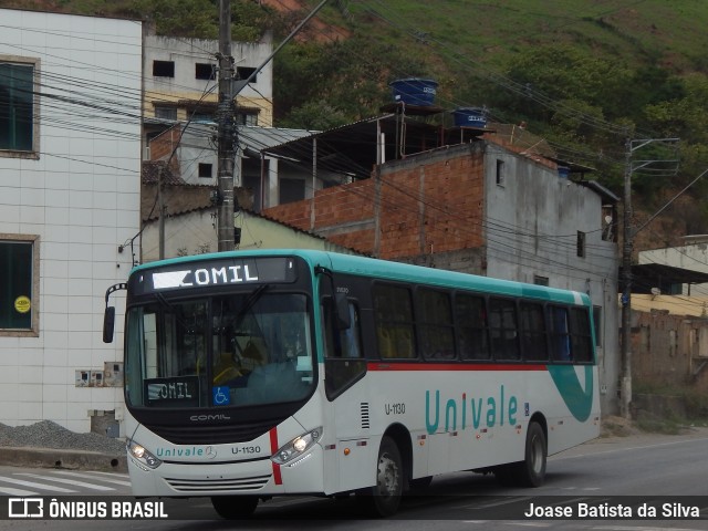 Univale Transportes U-1130 na cidade de Timóteo, Minas Gerais, Brasil, por Joase Batista da Silva. ID da foto: 11156938.