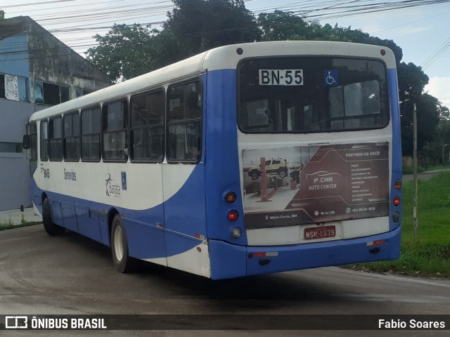 Transportes Barata BN-55 na cidade de Benevides, Pará, Brasil, por Fabio Soares. Número da foto: #11157401.