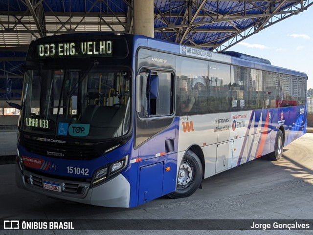 Viação Miracatiba 15.1042 na cidade de São Paulo, São Paulo, Brasil, por Jorge Gonçalves. Número da foto: #11156939.