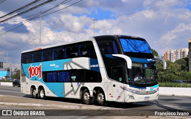 Auto Viação 1001 RJ 108.839 na cidade de São Paulo, São Paulo, Brasil, por Francisco Ivano. ID da foto: 11158240.