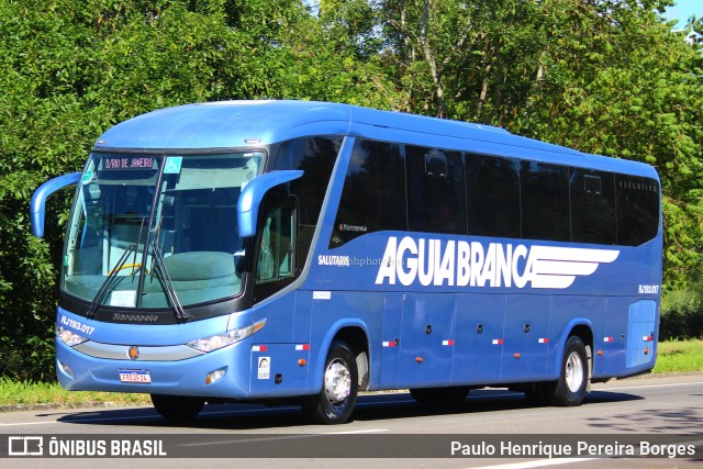 Viação Águia Branca RJ 193.017 na cidade de Três Rios, Rio de Janeiro, Brasil, por Paulo Henrique Pereira Borges. Número da foto: #11157325.