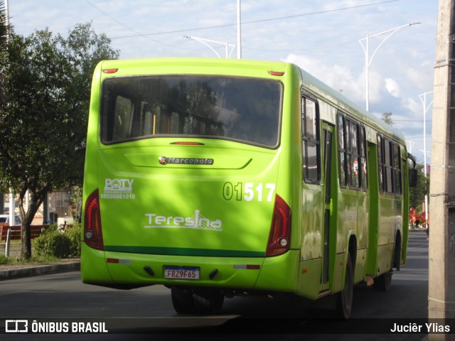 TransPremium 01517 na cidade de Teresina, Piauí, Brasil, por Juciêr Ylias. Número da foto: #11156730.