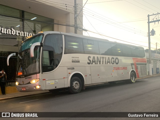 Santiago Transportes 96529 na cidade de Itararé, São Paulo, Brasil, por Gustavo Ferreira. ID da foto: 11157455.