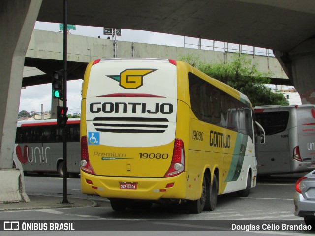 Empresa Gontijo de Transportes 19080 na cidade de Belo Horizonte, Minas Gerais, Brasil, por Douglas Célio Brandao. Número da foto: #11157956.