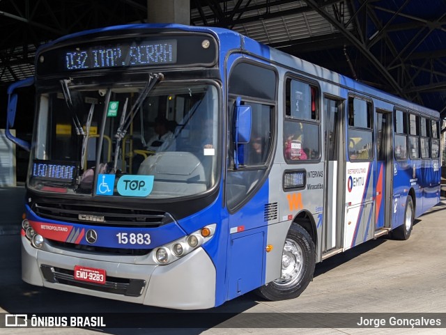 Viação Miracatiba 15.883 na cidade de São Paulo, São Paulo, Brasil, por Jorge Gonçalves. Número da foto: #11156919.