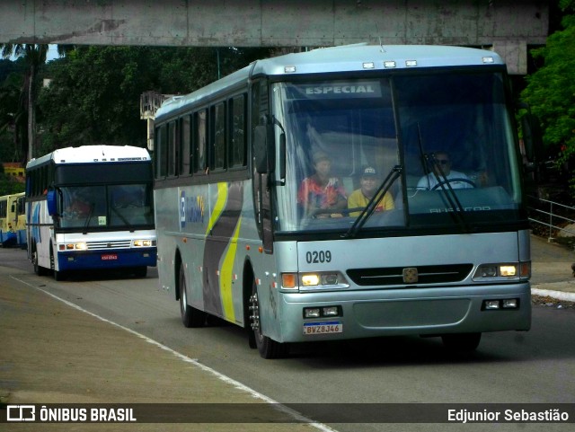 Ônibus Particulares 0209 na cidade de Paudalho, Pernambuco, Brasil, por Edjunior Sebastião. ID da foto: 11156164.