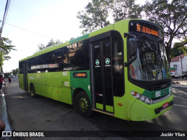 EMVIPI - Empresa Viação Piauí 01092 na cidade de Teresina, Piauí, Brasil, por Juciêr Ylias. Número da foto: #11156765.