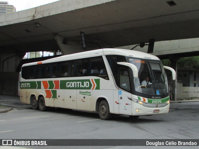 Empresa Gontijo de Transportes 21375 na cidade de Belo Horizonte, Minas Gerais, Brasil, por Douglas Célio Brandao. ID da foto: 11157830.