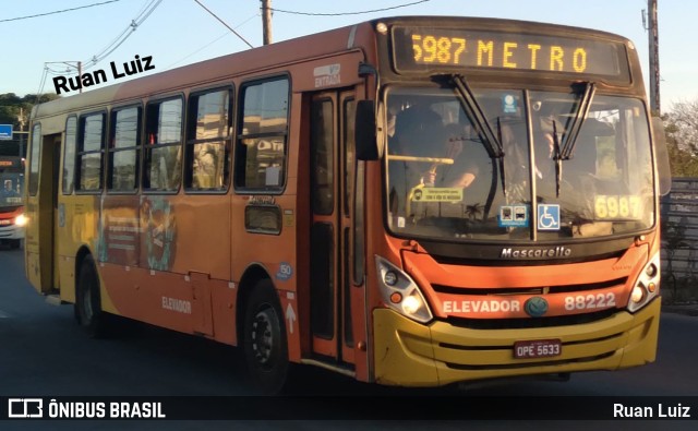 Viação Novo Retiro 88222 na cidade de Contagem, Minas Gerais, Brasil, por Ruan Luiz. ID da foto: 11157630.