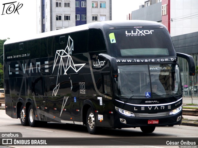 Levare Transportes 2060 na cidade de Belo Horizonte, Minas Gerais, Brasil, por César Ônibus. Número da foto: #11158379.