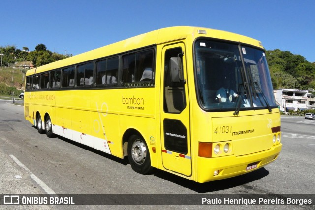 Viação Itapemirim 41031 na cidade de Barra do Piraí, Rio de Janeiro, Brasil, por Paulo Henrique Pereira Borges. Número da foto: #11157200.