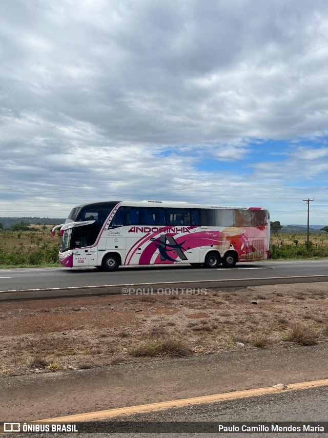 Empresa de Transportes Andorinha 7006 na cidade de Recanto das Emas, Distrito Federal, Brasil, por Paulo Camillo Mendes Maria. Número da foto: #11157059.