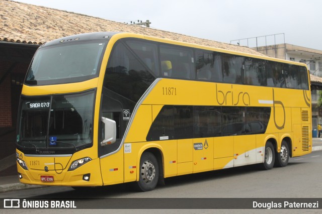 Brisa Ônibus 11871 na cidade de Bicas, Minas Gerais, Brasil, por Douglas Paternezi. ID da foto: 11159254.