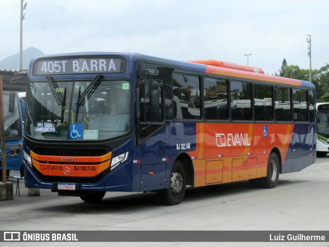 Evanil Transportes e Turismo RJ 132.146 na cidade de Rio de Janeiro, Rio de Janeiro, Brasil, por Luiz Guilherme. Número da foto: #11159764.