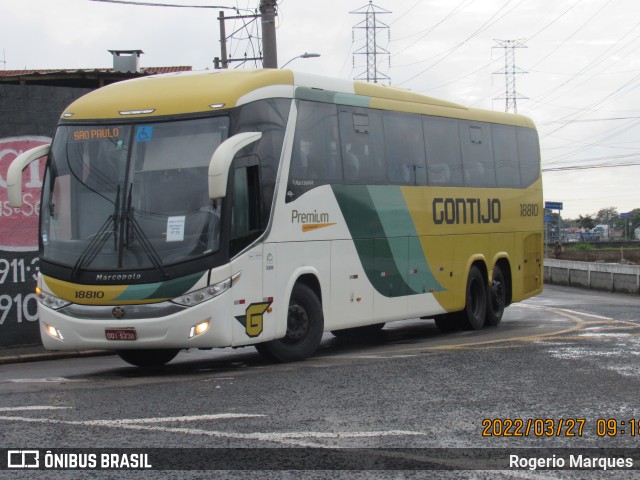 Empresa Gontijo de Transportes 18810 na cidade de São José dos Campos, São Paulo, Brasil, por Rogerio Marques. ID da foto: 11159905.