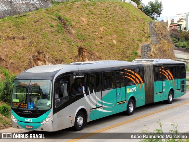 Expresso Unir 14172 na cidade de Belo Horizonte, Minas Gerais, Brasil, por Adão Raimundo Marcelino. ID da foto: 11160775.