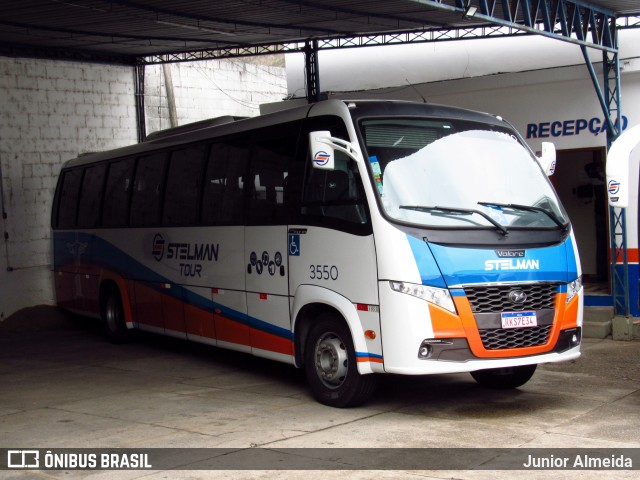 Stelman Tour Transporte Rodoviário de Passageiros 3550 na cidade de Três Rios, Rio de Janeiro, Brasil, por Junior Almeida. Número da foto: #11159367.