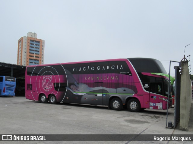 Viação Garcia 8735 na cidade de São José dos Campos, São Paulo, Brasil, por Rogerio Marques. ID da foto: 11159294.