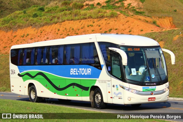 Bel-Tour Transportes e Turismo 364 na cidade de Aparecida, São Paulo, Brasil, por Paulo Henrique Pereira Borges. Número da foto: #11160002.