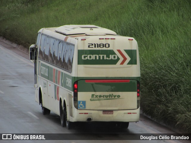 Empresa Gontijo de Transportes 21180 na cidade de Belo Horizonte, Minas Gerais, Brasil, por Douglas Célio Brandao. ID da foto: 11159989.