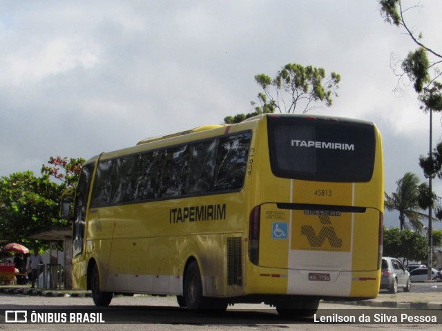 Viação Itapemirim 45813 na cidade de Caruaru, Pernambuco, Brasil, por Lenilson da Silva Pessoa. ID da foto: 11091482.