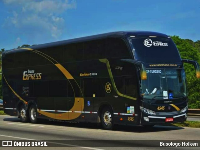 Trans Express 4545 na cidade de Santa Maria, Rio Grande do Sul, Brasil, por Busologo Holken. ID da foto: 11092119.