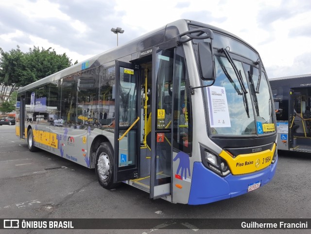 Viação Metrópole Paulista - Zona Leste 3 1664 na cidade de São Paulo, São Paulo, Brasil, por Guilherme Francini. ID da foto: 11091454.