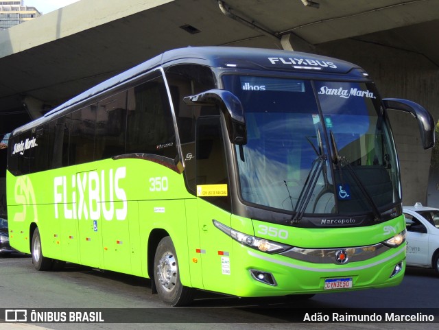 Santa Maria Fretamento e Turismo > Transportes Santa Maria(SP) 350 na cidade de Belo Horizonte, Minas Gerais, Brasil, por Adão Raimundo Marcelino. Número da foto: #11091636.
