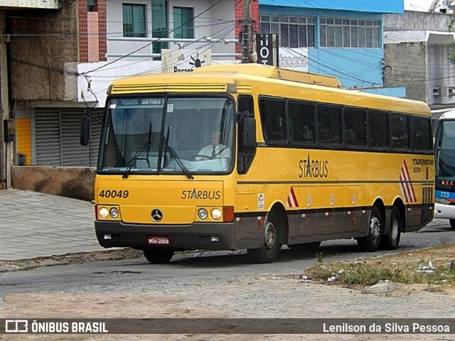 Viação Itapemirim 40049 na cidade de Caruaru, Pernambuco, Brasil, por Lenilson da Silva Pessoa. ID da foto: 11091048.