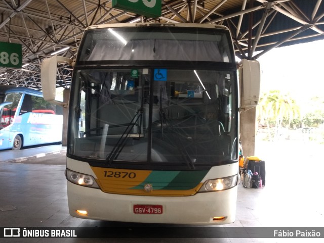 Empresa Gontijo de Transportes 12870 na cidade de São Paulo, São Paulo, Brasil, por Fábio Paixão. ID da foto: 11089668.