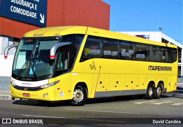 Viação Itapemirim 60813 na cidade de Rio de Janeiro, Rio de Janeiro, Brasil, por David Candéa. Número da foto: #11092789.
