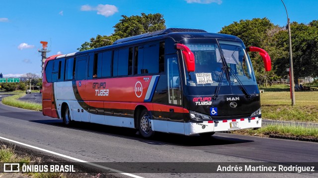 TUASA - Transportes Unidos Alajuelenses 114 na cidade de Alajuela, Alajuela, Costa Rica, por Andrés Martínez Rodríguez. Número da foto: #11092981.