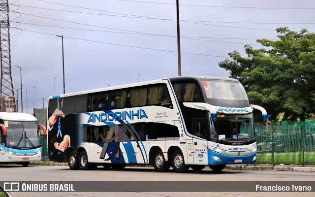 Empresa de Transportes Andorinha 7404 na cidade de São Paulo, São Paulo, Brasil, por Francisco Ivano. Número da foto: #11093596.