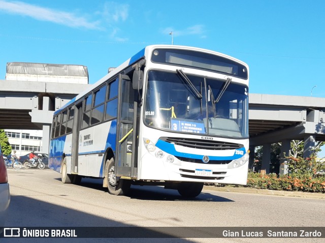 Transvida Transporte Coletivo 2043 na cidade de Ji-Paraná, Rondônia, Brasil, por Gian Lucas  Santana Zardo. Número da foto: #11092308.