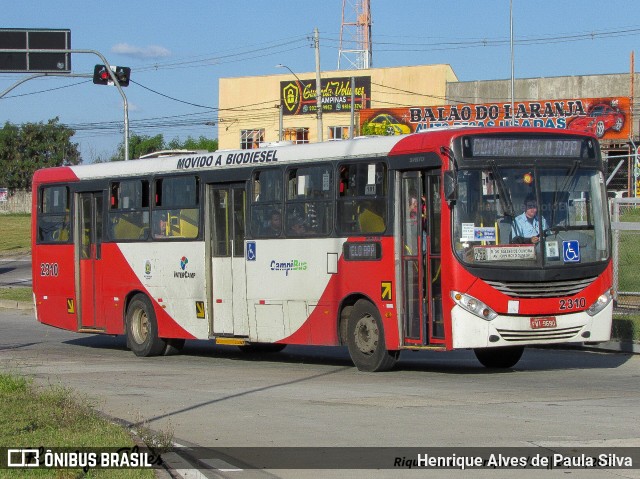 Expresso CampiBus 2310 na cidade de Campinas, São Paulo, Brasil, por Henrique Alves de Paula Silva. Número da foto: #11095237.