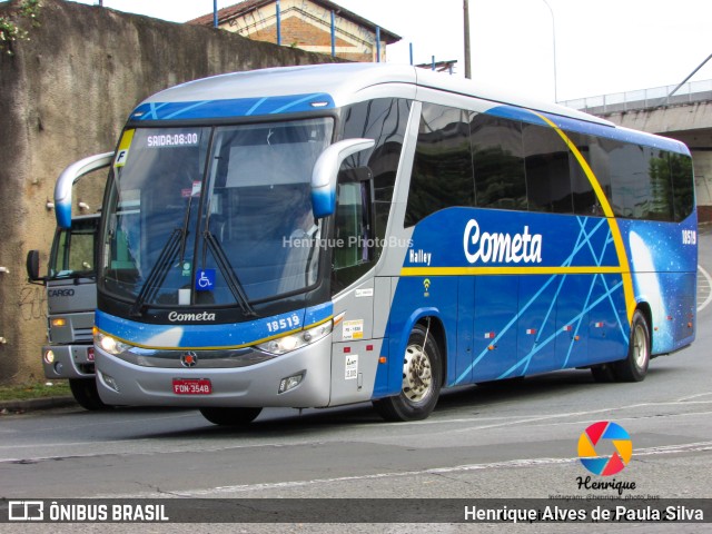 Viação Cometa 18519 na cidade de Campinas, São Paulo, Brasil, por Henrique Alves de Paula Silva. Número da foto: #11095342.
