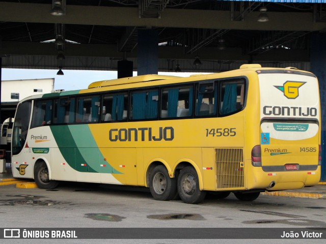 Empresa Gontijo de Transportes 14585 na cidade de Petrolina, Pernambuco, Brasil, por João Victor. ID da foto: 11096193.