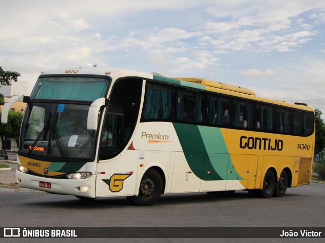 Empresa Gontijo de Transportes 14340 na cidade de Petrolina, Pernambuco, Brasil, por João Victor. ID da foto: 11096201.