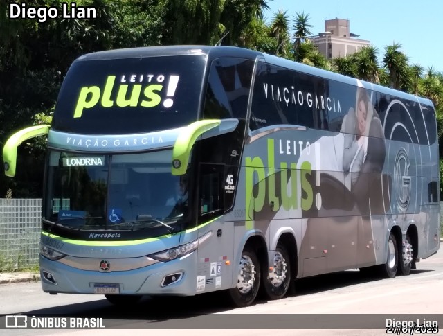 Viação Garcia 88067 na cidade de Curitiba, Paraná, Brasil, por Diego Lian. Número da foto: #11096082.