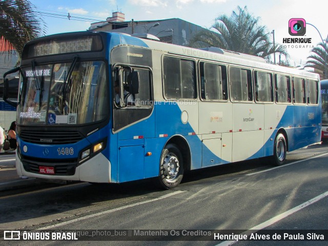 VB Transportes e Turismo 1406 na cidade de Campinas, São Paulo, Brasil, por Henrique Alves de Paula Silva. Número da foto: #11094556.