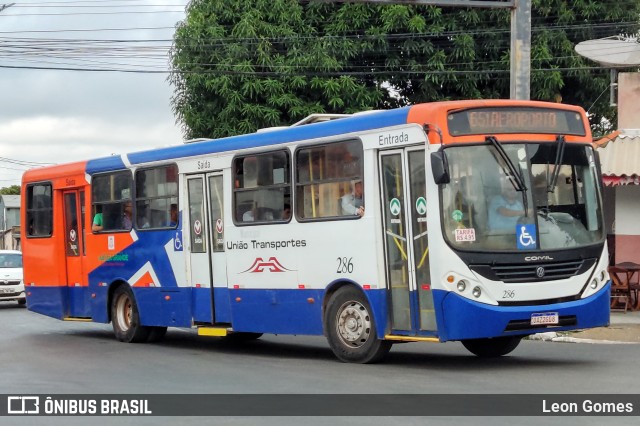 União Transportes 286 na cidade de Várzea Grande, Mato Grosso, Brasil, por Leon Gomes. Número da foto: #11094609.