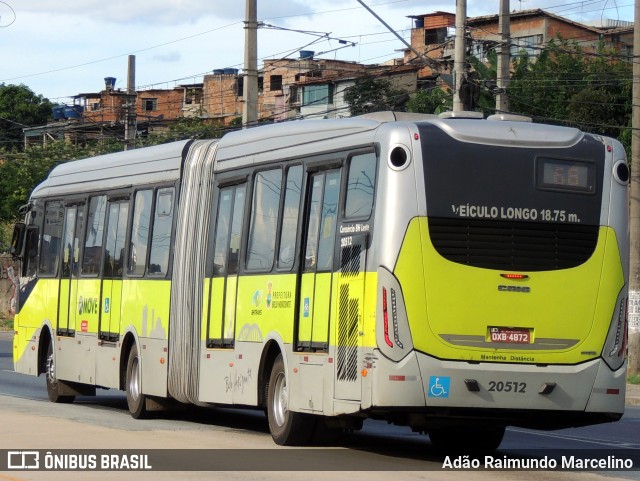 Viação Progresso 20512 na cidade de Belo Horizonte, Minas Gerais, Brasil, por Adão Raimundo Marcelino. Número da foto: #11096092.