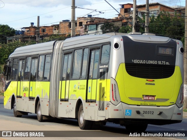 Viação Progresso 20512 na cidade de Belo Horizonte, Minas Gerais, Brasil, por Adão Raimundo Marcelino. ID da foto: 11096092.