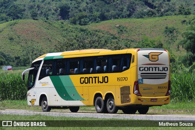 Empresa Gontijo de Transportes 19370 na cidade de Leopoldina, Minas Gerais, Brasil, por Matheus Souza. ID da foto: 11095895.