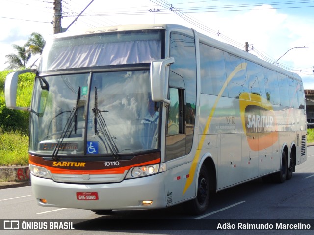 Saritur - Santa Rita Transporte Urbano e Rodoviário 10110 na cidade de Belo Horizonte, Minas Gerais, Brasil, por Adão Raimundo Marcelino. ID da foto: 11096020.