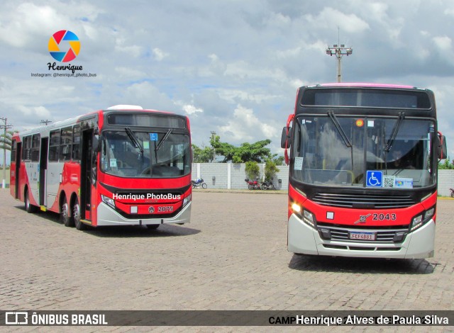 Itajaí Transportes Coletivos 2043 na cidade de Campinas, São Paulo, Brasil, por Henrique Alves de Paula Silva. Número da foto: #11095285.