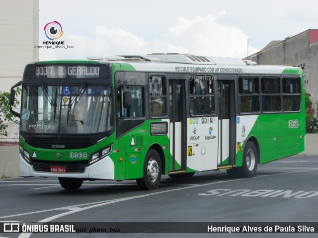VB Transportes e Turismo 3368 na cidade de Campinas, São Paulo, Brasil, por Henrique Alves de Paula Silva. Número da foto: #11094552.