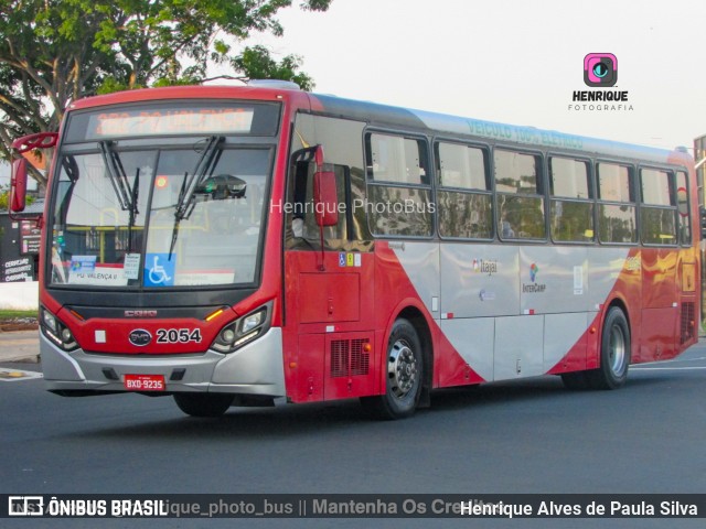 Itajaí Transportes Coletivos 2054 na cidade de Campinas, São Paulo, Brasil, por Henrique Alves de Paula Silva. Número da foto: #11095240.