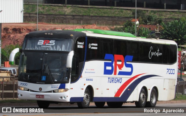 BRS Turismo 7000 na cidade de Conselheiro Lafaiete, Minas Gerais, Brasil, por Rodrigo  Aparecido. ID da foto: 11094911.