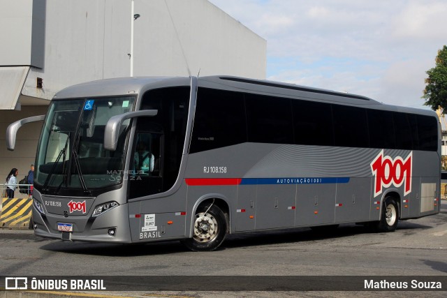 Auto Viação 1001 RJ 108.158 na cidade de Rio de Janeiro, Rio de Janeiro, Brasil, por Matheus Souza. Número da foto: #11097819.